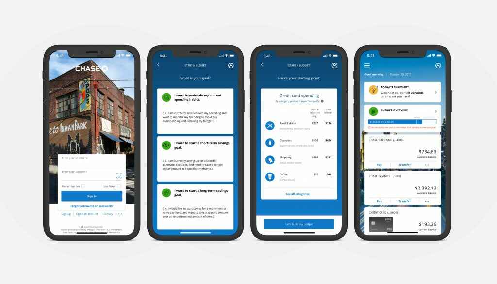 Chase Mobile Banking App features
