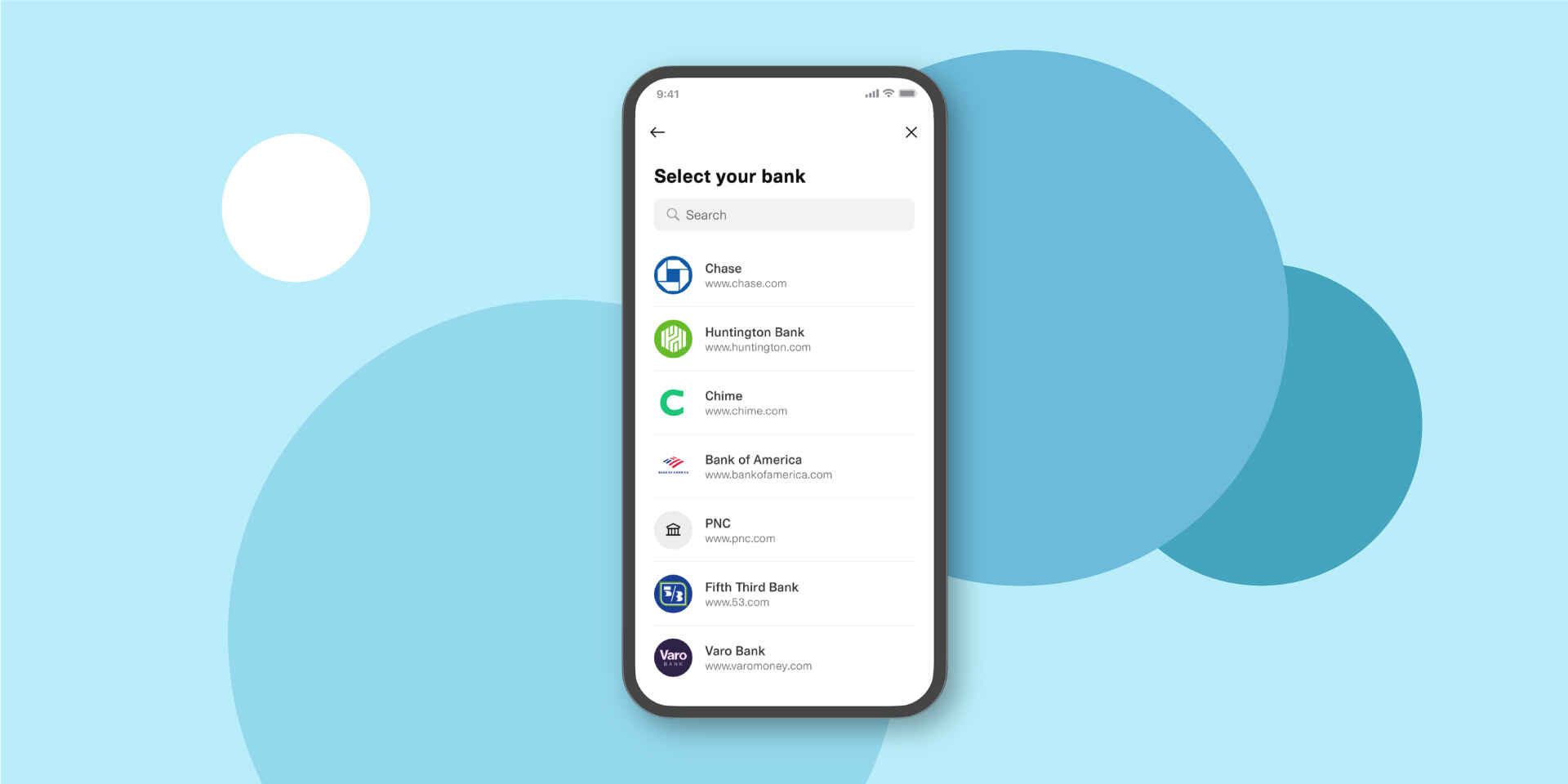 Connecting a bank account to a YNAB finance app