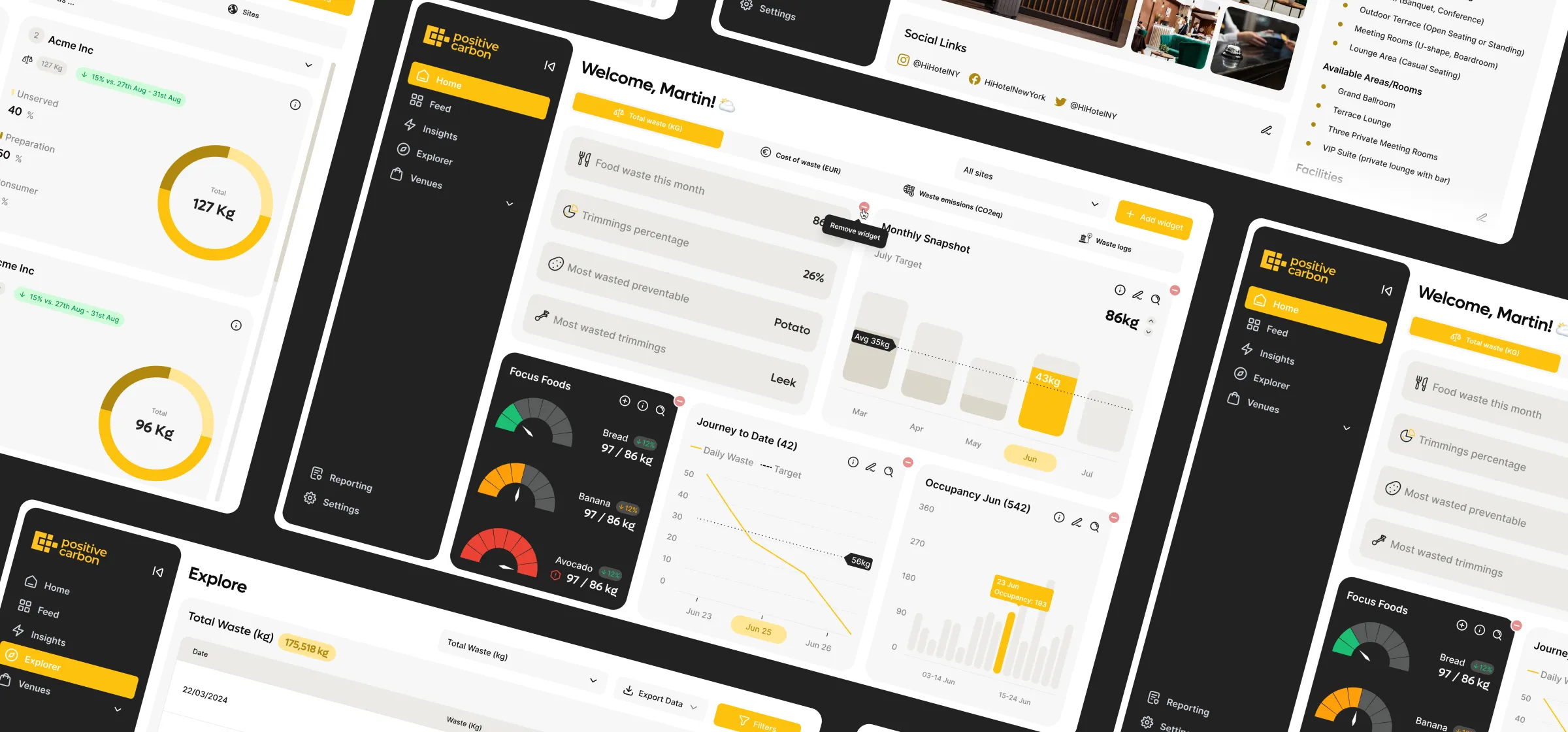 Real-Time Carbon Footprint Analytics Platform for Positive Carbon